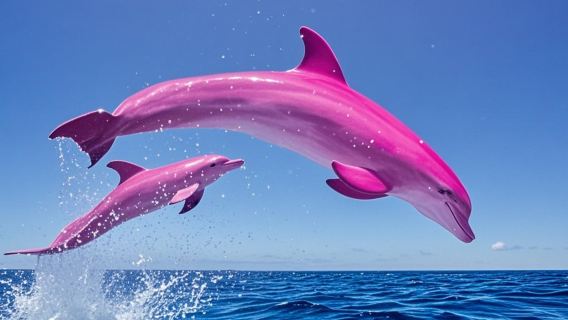 タイ・サムイ島ワンデーツアー【ピンクイルカを探す】スピードボート|ブタ島+タン島(シュノーケリング/食事付き)