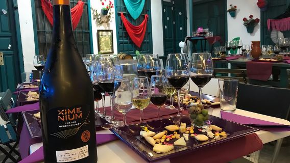 Tramonto a Cordoba, degustazione di vini e formaggi locali