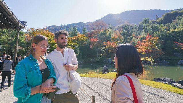 ทัวร์เดินชมป่าไผ่อาราชิยามะและสวนลับในเกียวโต