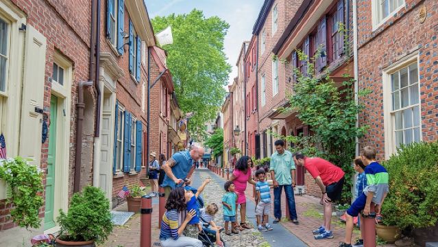 Historische Rundgang durch die Altstadt von Philadelphia mit über 10 Top-Sehenswürdigkeiten