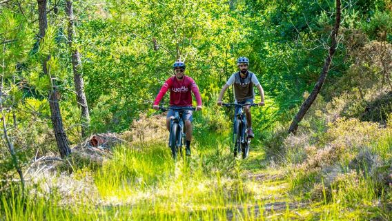 Premium e-MTB Tour in Geres with typical lunch