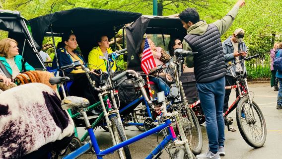 New York : visite privée en cyclo-pousse de Central Park