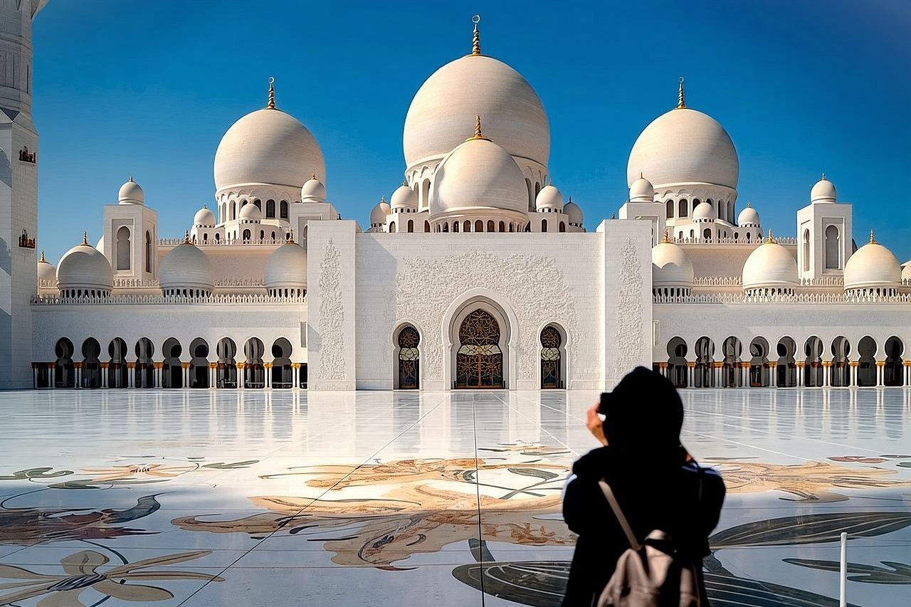 Private Abu Dhabi Day Tour: Sheikh Zayed Grand Mosque + Heritage Village