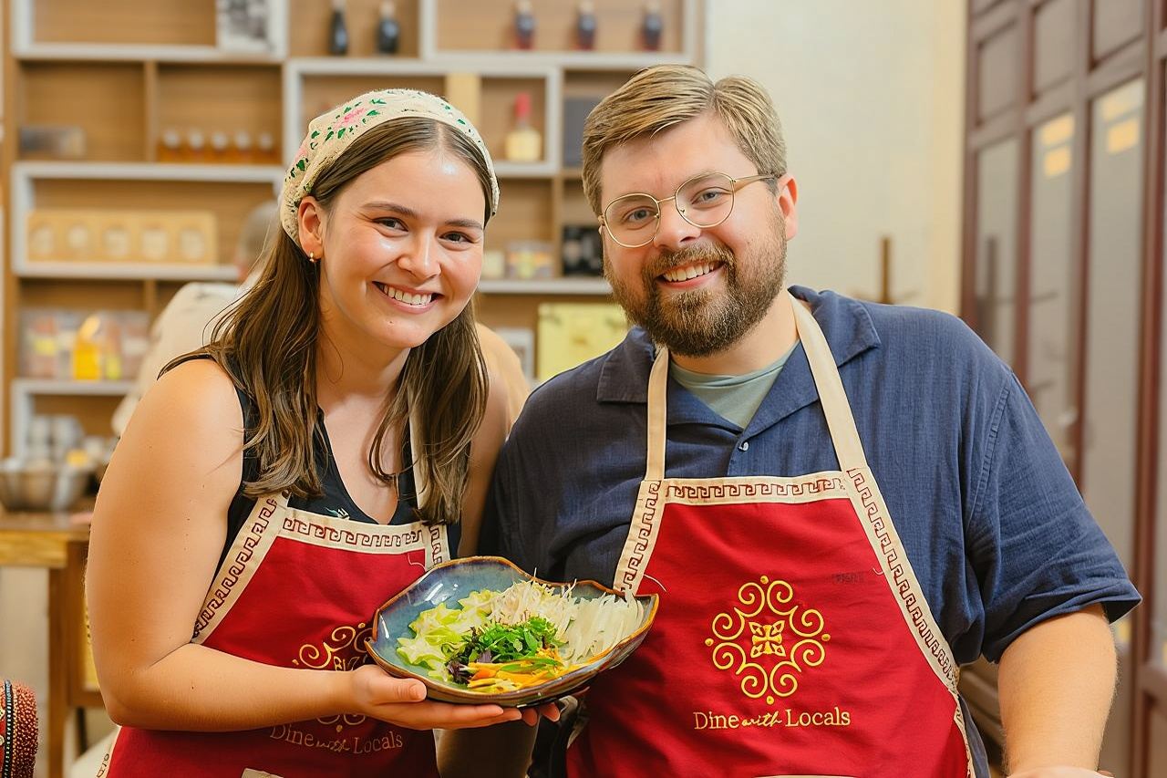 Hanoi Cooking Class: Market Tour, Free Liquor & Coffee Tasting