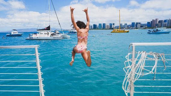 코나 거북이 스노클링 투어 (점심 및 음료 포함)