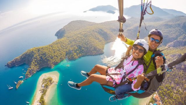 ประสบการณ์การบินร่มร่อนที่เฟทิเย่ห์ [ร่มร่อนตุรกี ชมวิวทะเลและภูเขา]