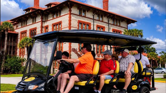 Riding Through History of St.Augustine: Premium Tour with PiCk Up