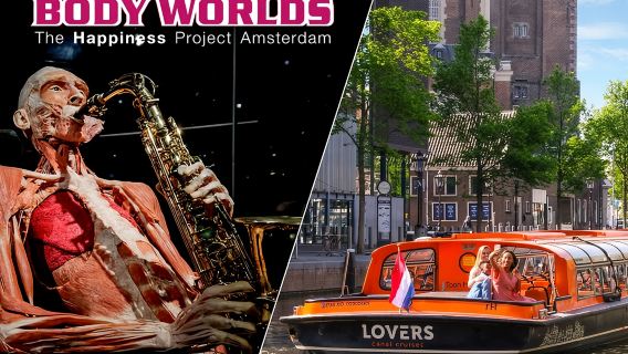 Body Worlds Amsterdam & 1-Hour Canal Cruise