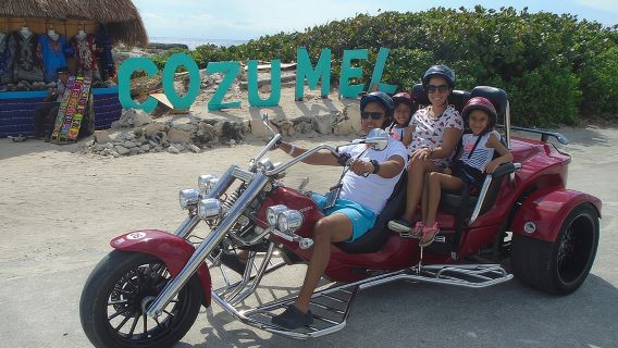 Tour panoramico in triciclo di Cozumel