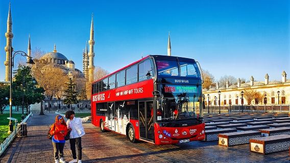 Open-Top Hop-on Hop-off Sightseeing Bus Tour in Istanbul