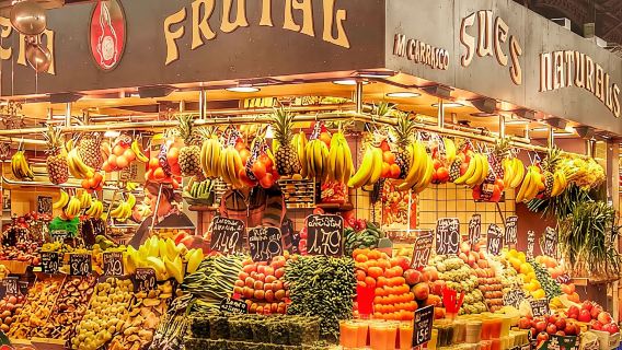 Spain + Sagrada Familia + Camp Nou + Casa Milà + Boqueria Market