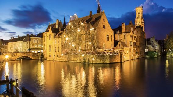 比利時布魯塞爾+根特+伯爵城堡+聖血教堂+愛之湖一日遊