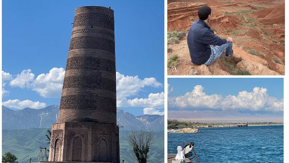 Semua dalam Satu Hari Ngarai Konorchek Tasik Issyk Kul dan Menara Burana