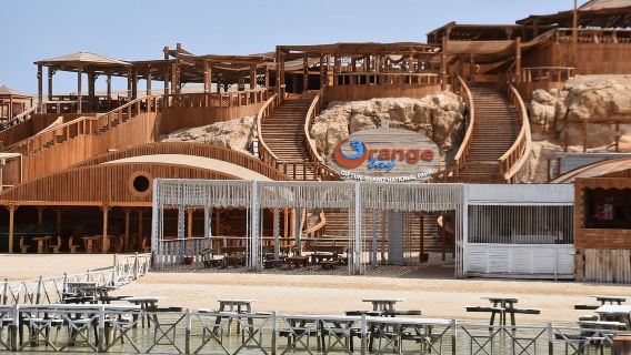 Hughada Orange VIP Orange Boat, 2 Stops Snorkeling