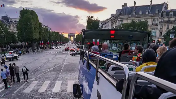 Paris by Night Tootbus Tour