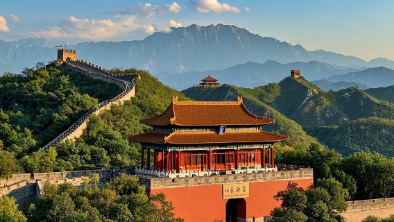 Billets pour la Grande Muraille de Badaling et la Cité interdite inclus Commentaire en anglais, français, espagnol, allemand, cantonais, russe, japonais et anglais