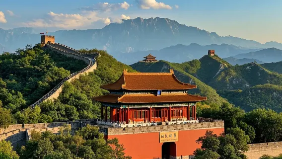 Entradas a la Gran Muralla de Badaling + Ciudad Prohibida incluidas visita guiada con explicaciones en inglés, francés, español, alemán, cantonés, ruso, japonés e inglés