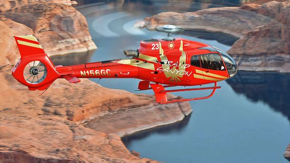 Grand Celebration - Las Vegas Helicopter Round-Trip to Grand Canyon West + Landing at the Bottom for Champagne Picnic