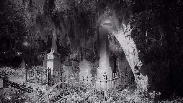 Ghosts of Charleston Night-Time Walking Tour with Unitarian Church Graveyard