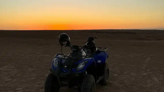 Agafay Desert, 2H of Quad Biking, tea & transfer from Marrakech