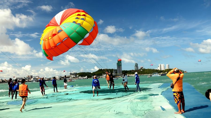 泰國芭達雅格蘭島出海+東方嘉年華海天盛筵一日遊