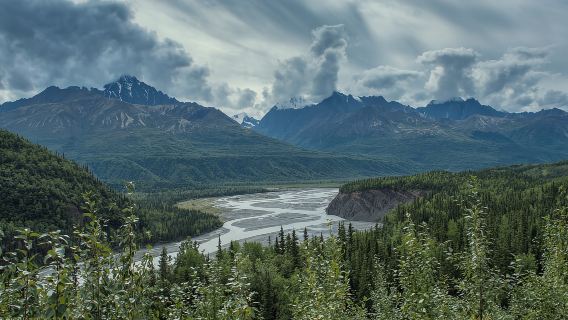 Depuis Anchorage : excursion d'une journée au glacier Matanuska