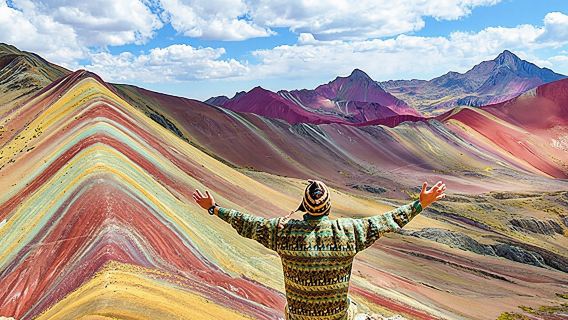 Cusco: Besuchen Sie den Regenbogenberg zu Pferd
