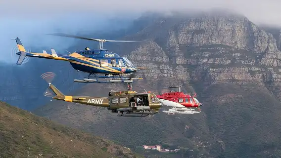 Cape Town Two Oceans Scenic Helicopter flight Day Tours