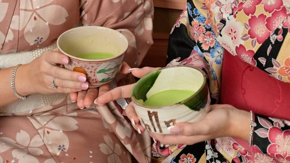 Tokyo: Asakusa Kimono Dressing and Matcha Experience