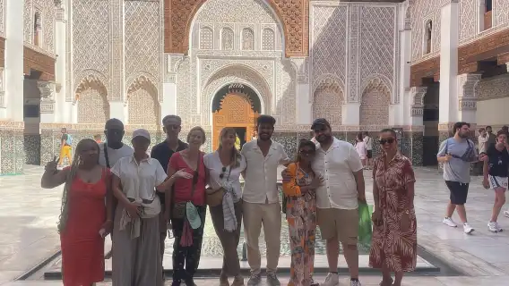 Marrakech: Bahia Palace, Madrasa Bn Yousef, Souk Medina Tour