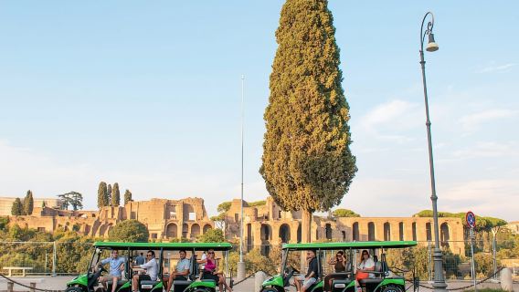 Rom: Express-Golfcart-Tour mit erstklassigem ortskundigem Guide