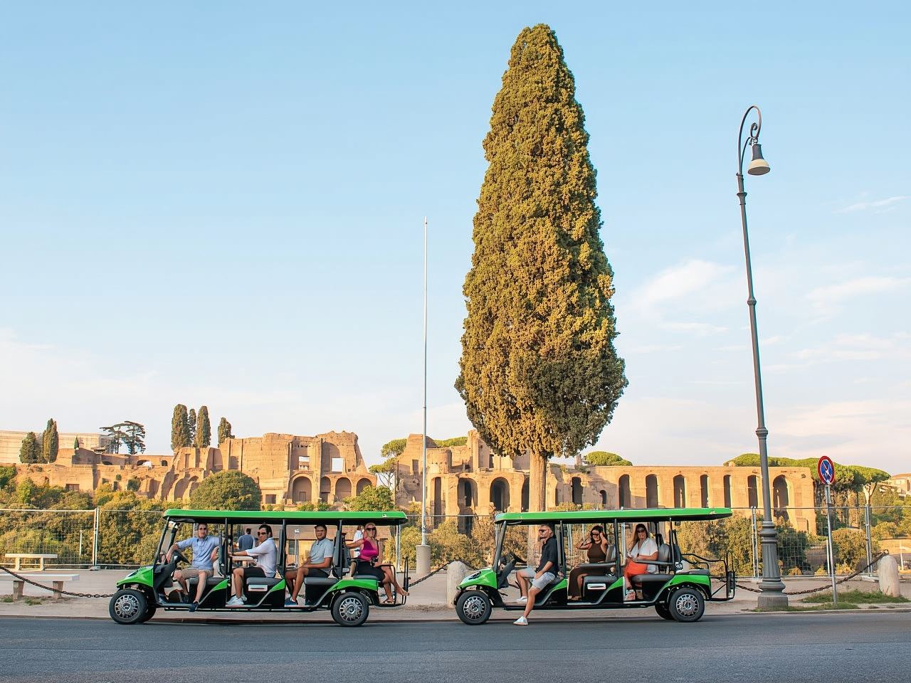 Rome: Express Golf Cart Tour with Top-Rated Local Guide