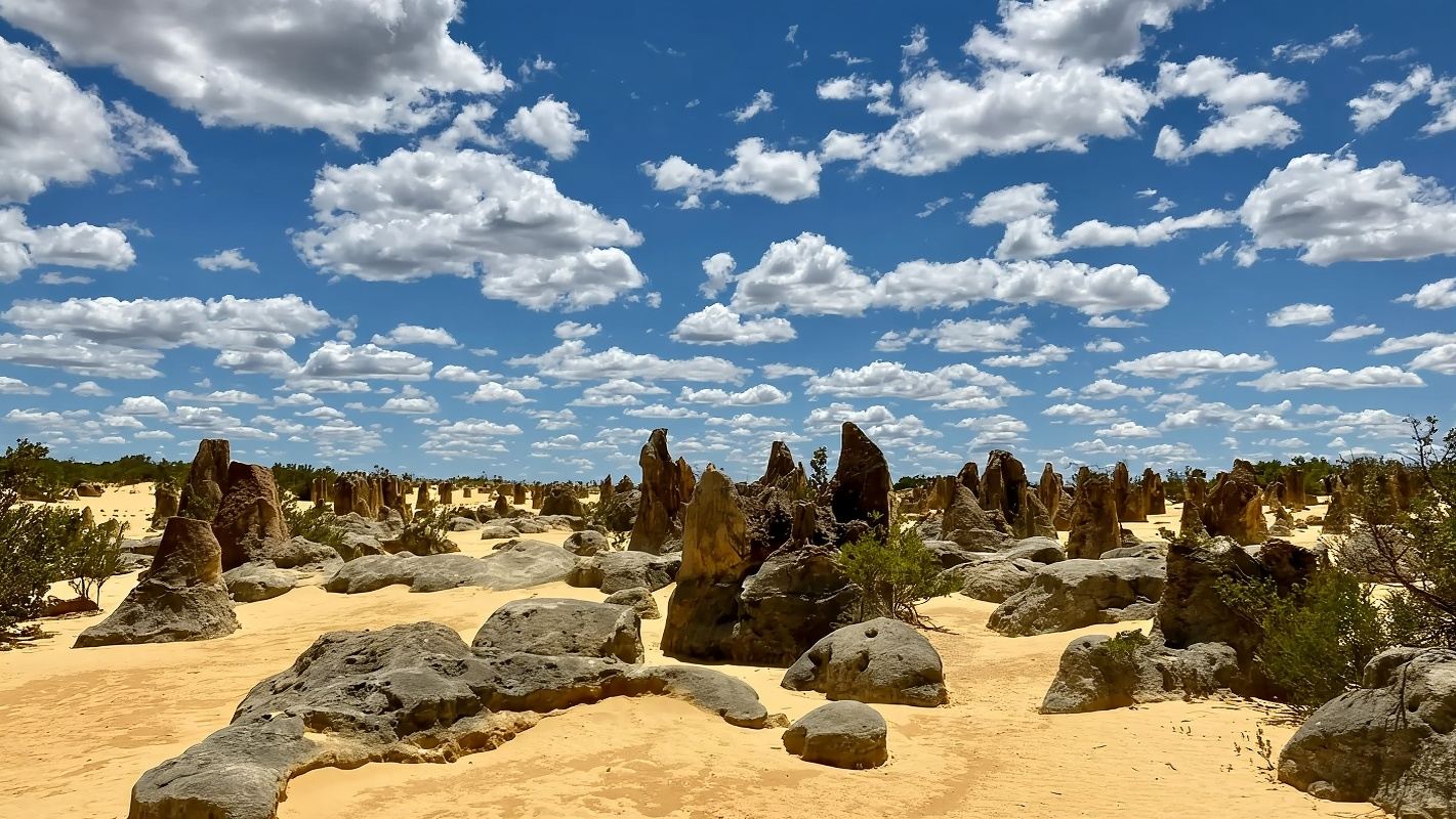 水族館+希爾里斯港+Lancelin Sand Dunes+尖峰石陣+南邦國家公園※