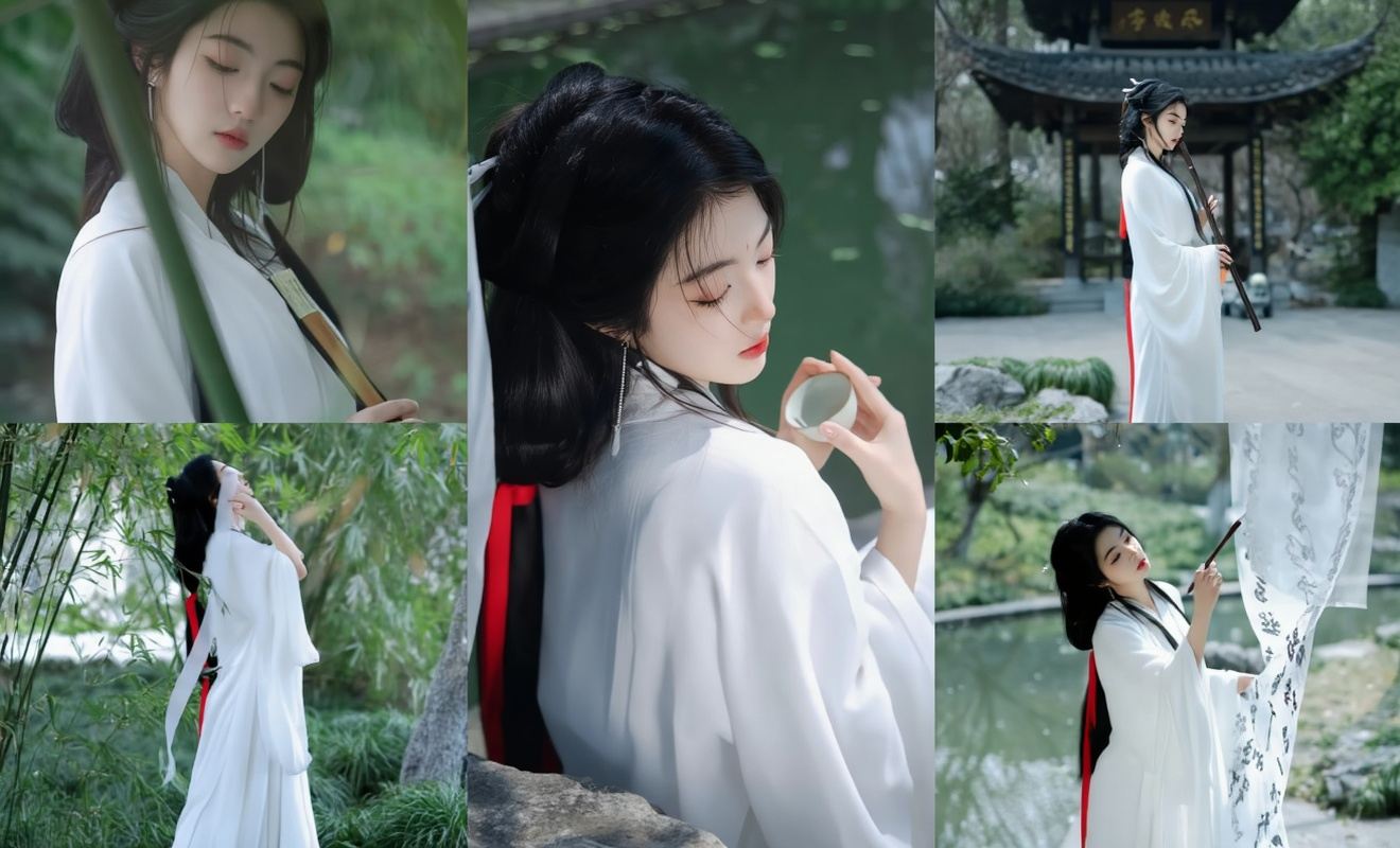 Esperienza di fotografia in abiti tradizionali cinesi al Lago Ovest di Hangzhou (noleggio abiti tradizionali + opzione di servizio fotografico esterno con fotografo + abiti eleganti e vari + servizio di alta qualità + abiti di prima scelta)