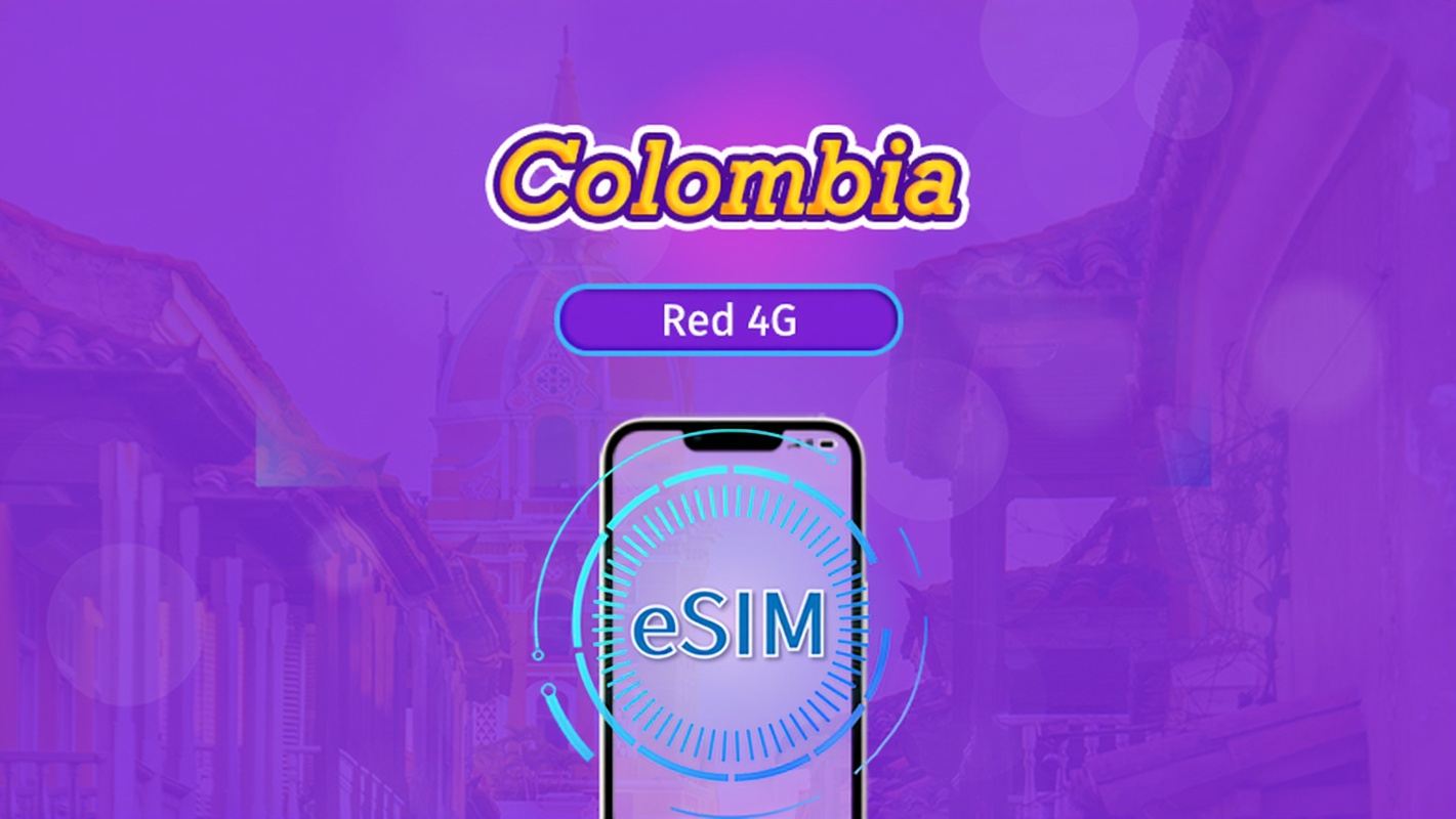 Colombia | eSIM 5G/4G | Plan Completo | Facturación cada 24 horas | 30 días | Código QR