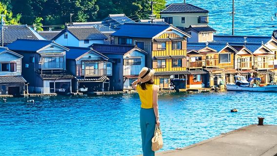 Excursión de un día a lugares secretos poco conocidos: Amanohashidate, Funaya de Ine y Aldea de Casas con Techo de Paja de Miyama