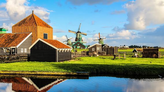 Visite de Zaanse Schans, Edam, Volendam et Marken
