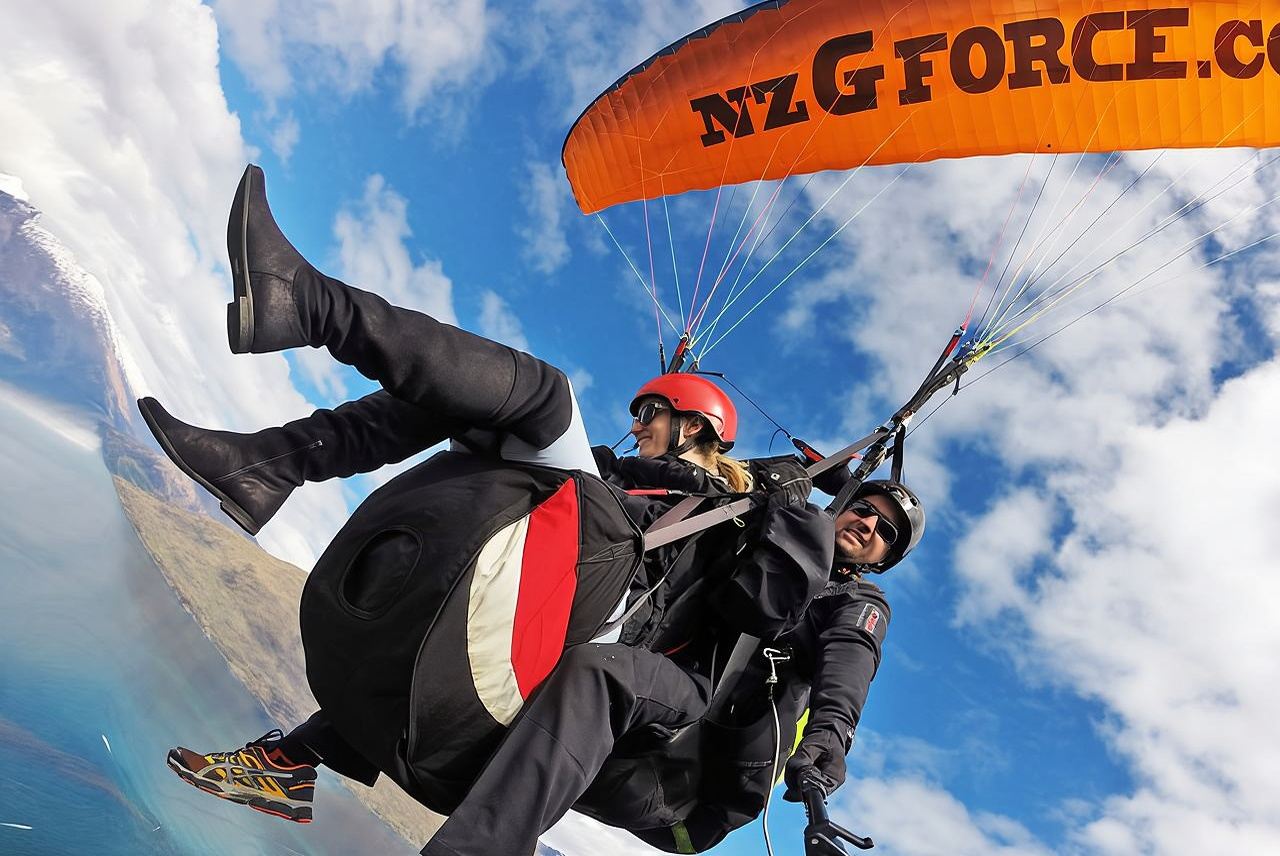 Gforce Paragliding in Queenstown