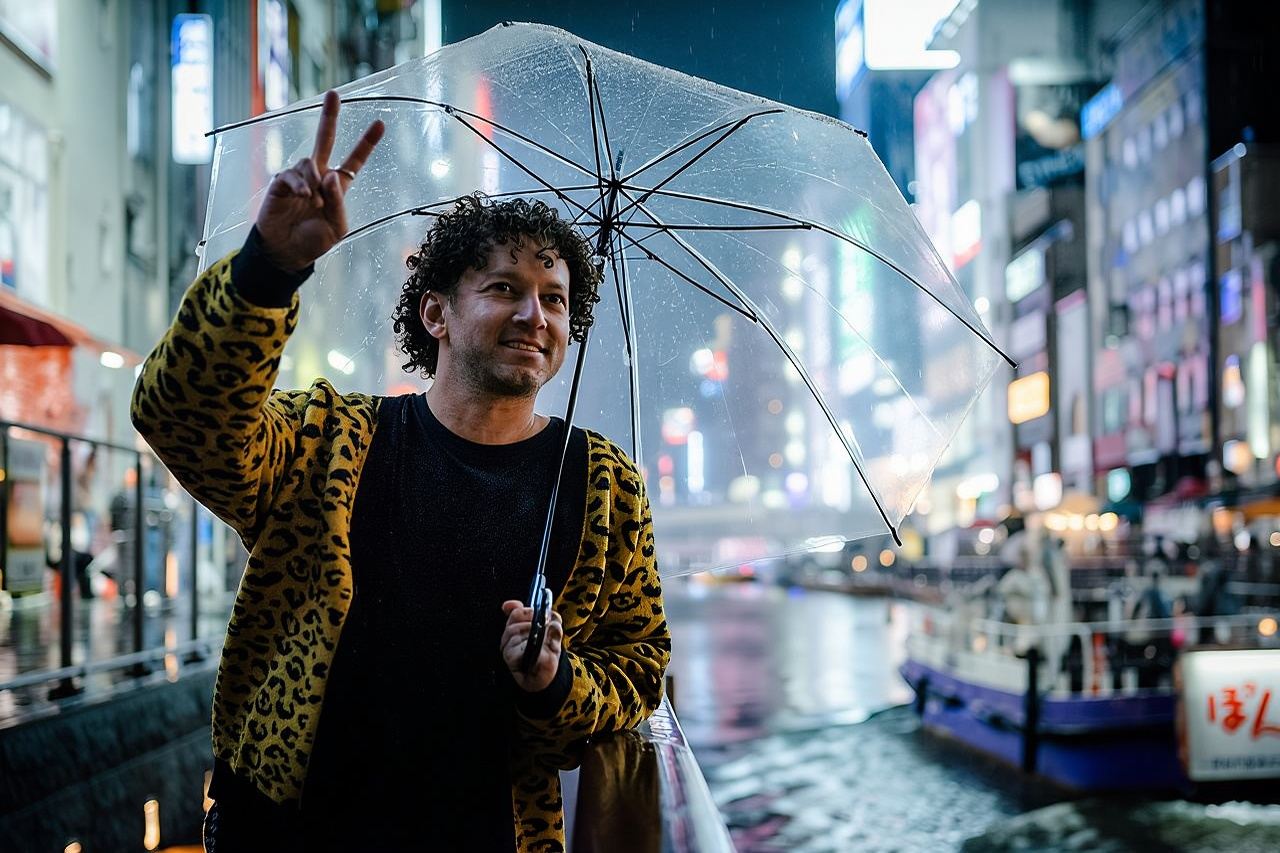 Paisajes de luces de neón de Dotonbori - Sesión de fotos en Dotonbori