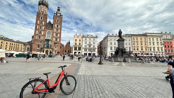 Tour di 3 ore in bici elettrica a Cracovia