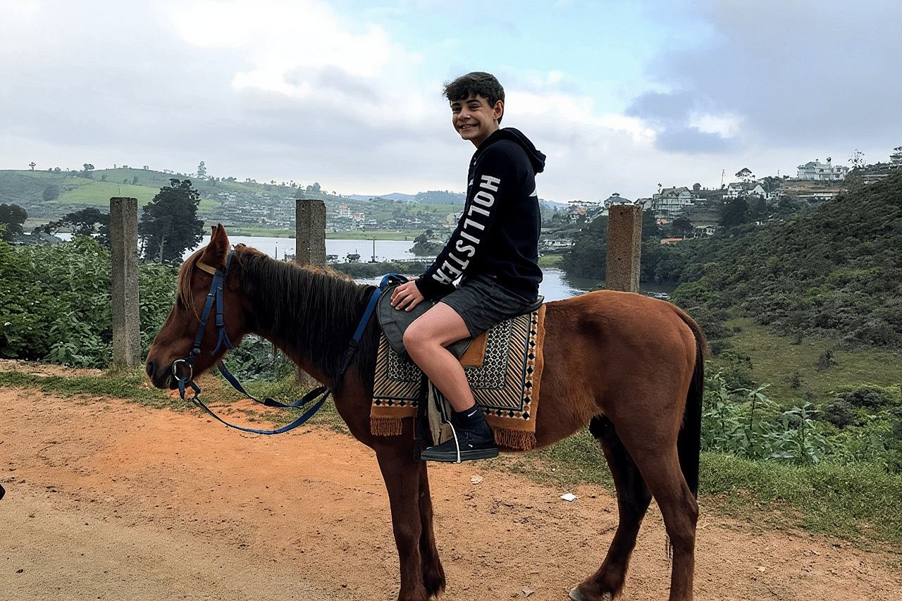 Equitación en el distrito de Nuwara Eliya