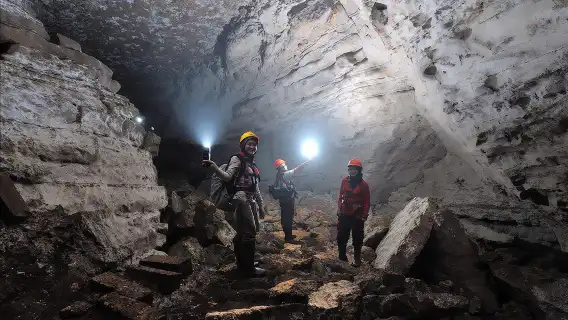 Yogyakarta Jomblang Cave Exploration Tour: Meeting point gathering + includes admission ticket + includes lunch
