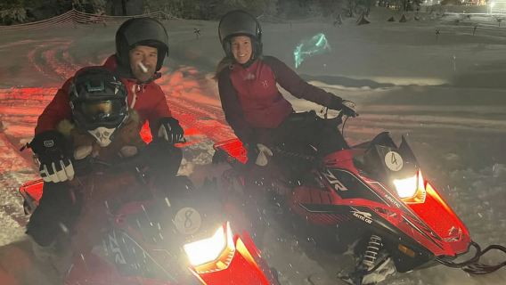 Sälen: Mini Snowmobile Adventure on Private Track