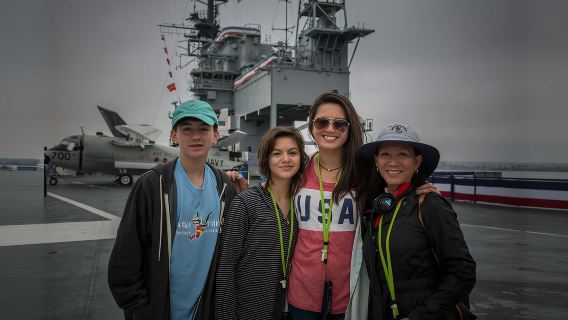 San Diego: Eintrittskarte für das USS Midway Museum