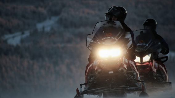 Levi: Evening Snowmobile Safari