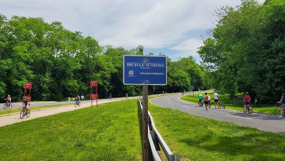 Bronx River Parkway Bicycle Sunday with Bike Rental
