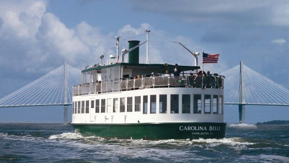 Charleston: City Bus Tour and Harbor Cruise Combo