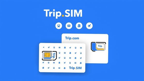 Trip.SIM|Asia+Australia and New Zealand|4G travel data SIM card|4 days/7 days