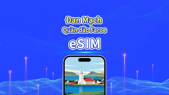 eSIM Đan Mạch + Quần đảo Faroe | 5G/4G | Gói dữ liệu hàng ngày/tổng | 1-30 ngày | Hóa đơn 24 giờ | mã QR
