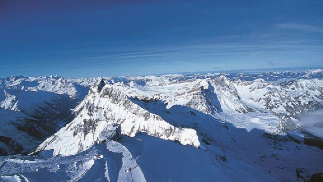 Titlis from Zürich: Eternal Snow